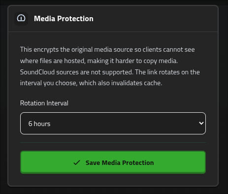 Mindgamesnl's tweet photo. Really cool new OA feature that lets you hide/encrypt your media sources, making it way harder for others to steal/use yours :) https://t.co/amS7pDHyF6