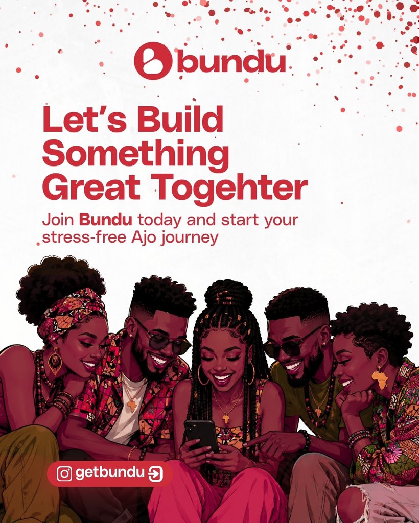 getbundu's tweet photo. 🚀 Something big is coming…

Save smarter. Stress less. Build better habits with Bundu. 💸✨

Join the Bundu waitlist today and be among the first to experience an stress-free savings journey designed for you.

https://t.co/lf9lSzSlcr

📲 Coming soon to iOS &amp; Android.

#Bundu https://t.co/GfzAathSj0