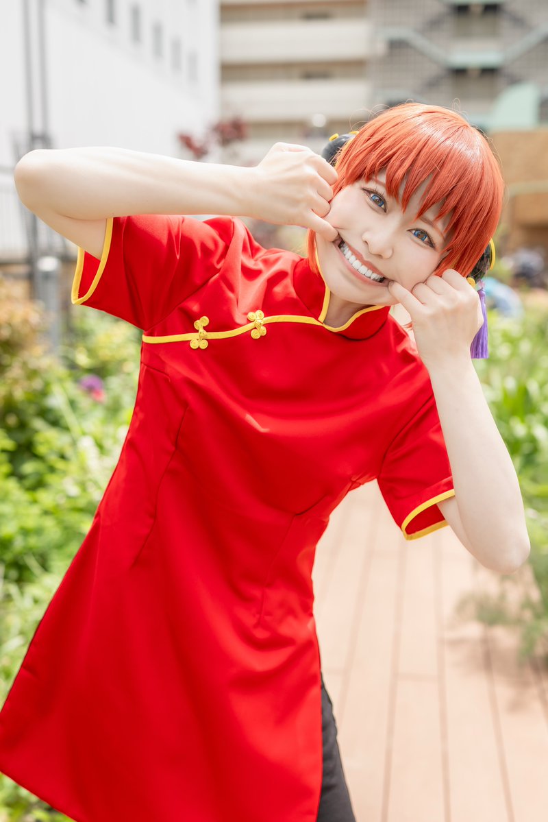 RT @nan_nan_77195: ⚠︎cos コスプレ 神楽/銀魂 📸 @I4yx1Known様