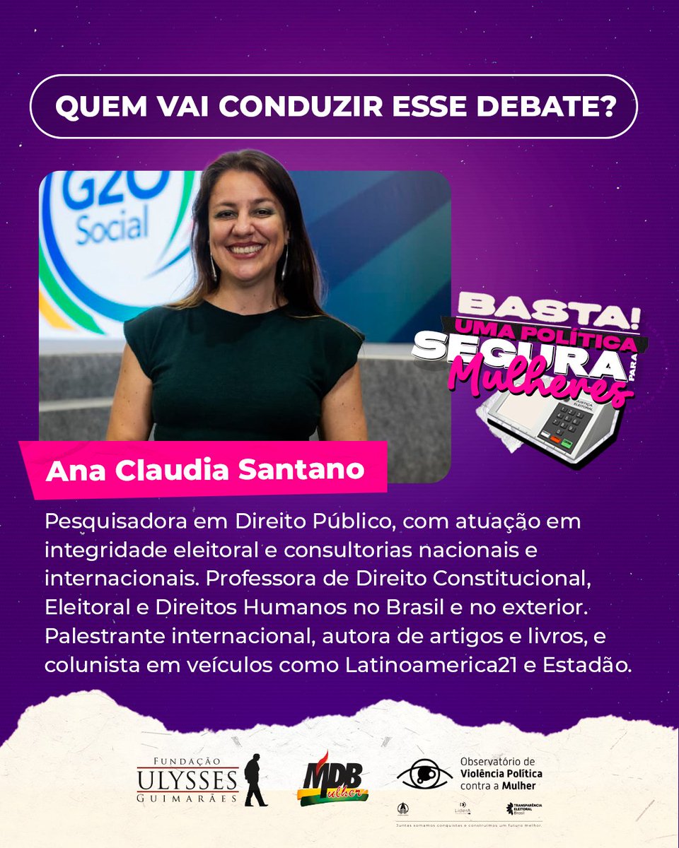 MDB Mulher Nacional tweet media