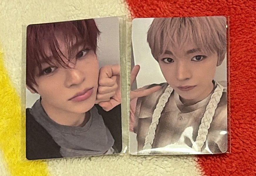 cuu2261's tweet photo. 【交換】NCT WISH  Ode to Love 封入トレカ
交換  weverse特典

【譲】画像のもの(どちらも初期難あり)

【求】同種リョウ

気になる方いらっしゃいましたらお気軽にお声かけください。 https://t.co/GxFZY2UJWR