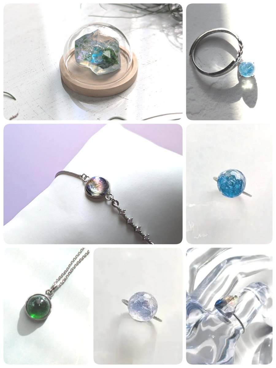 透明感のある天然石がうるうるツヤツヤして見つめてきます💎 #うるうる