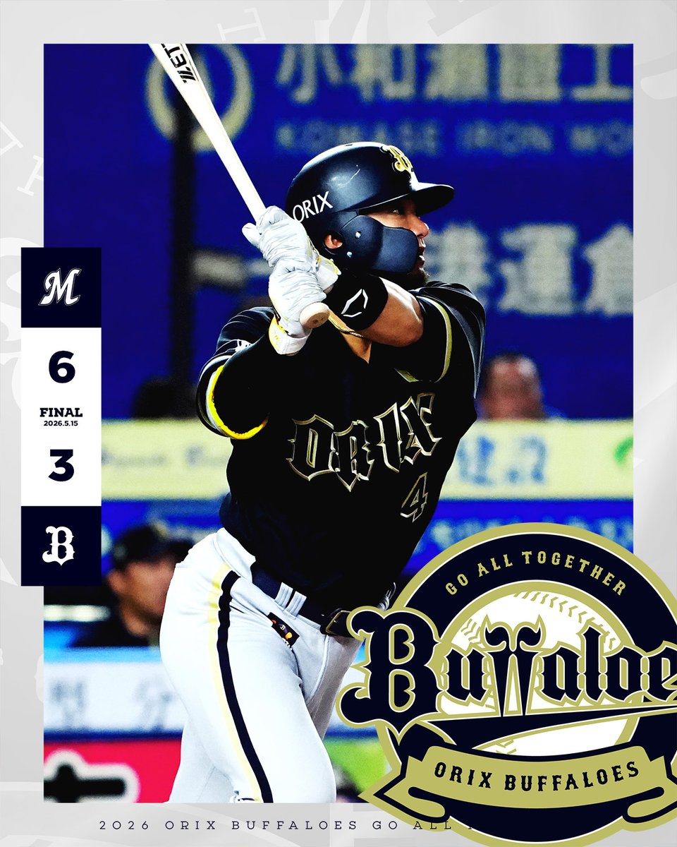 オリックス・バファローズ (@Orix_Buffaloes) / Highlights / X