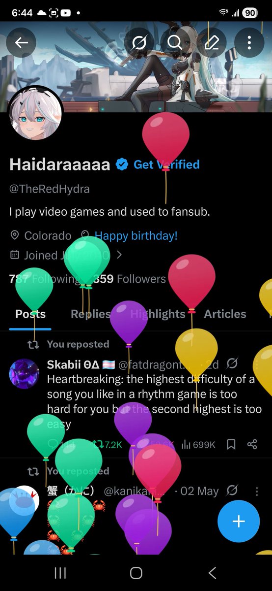 TheRedHydra's tweet photo. Balloons https://t.co/ELoB5makzK