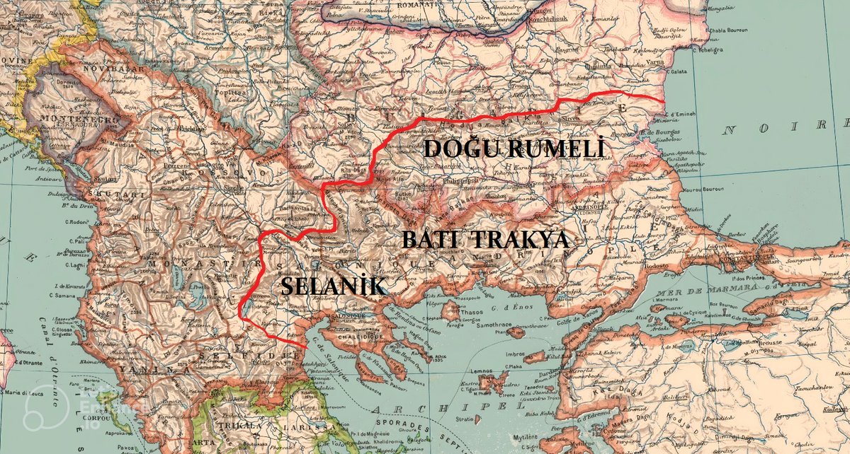 Halkiyatcilik's tweet photo. Selanik, Doğu Rumeli, Batı Trakya ve adalar mutlaka kurtarılacaktır. Balkan coğrafyasındaki siyasi sınırlarımız, Türk toplumunun kütlesel olarak yaşadığı yerlerdir. Ülkemiz; Makedonya, Bosna ve Kosova'daki akraba toplulukların koruyucusu olarak Balkanlara yeniden akın edecektir. https://t.co/E7u4XsoQG9