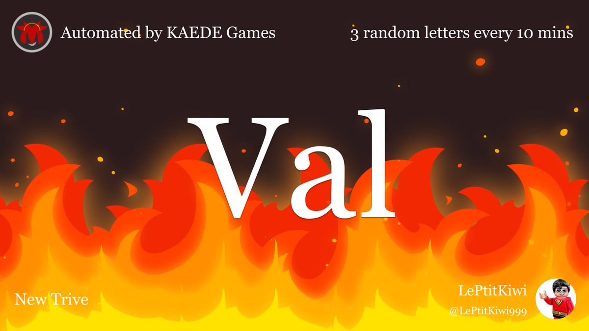 Val Letters Post by 3 random letters every 10 mins on X: Val