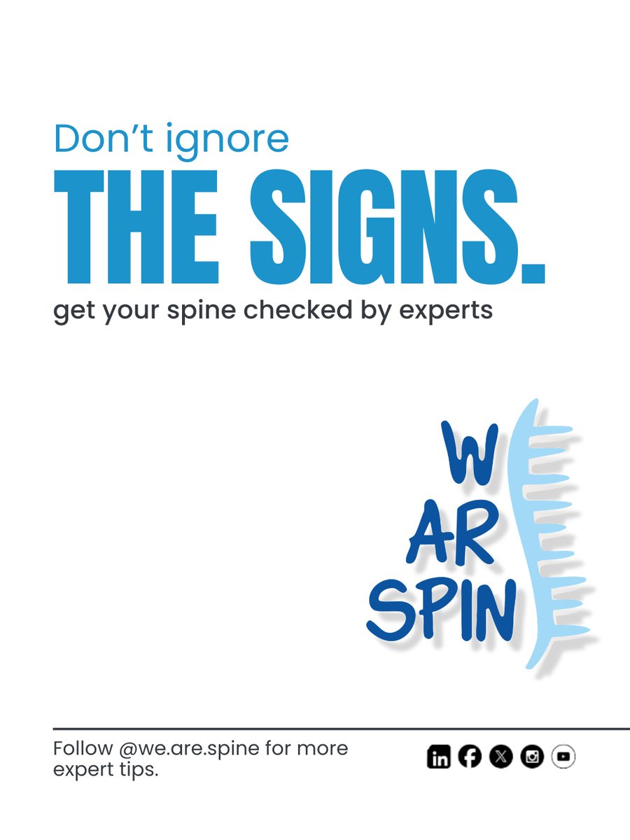 wearespine's tweet photo. Your posture disappearing in photos lately?

Your spine might be trying to tell you something.

The good news? Early diagnosis and guided spine care can help improve posture and prevent further progression.

#wearespine #kyphosis #spinehealth #posturecorrection #curvedback https://t.co/dQV1wvuMis
