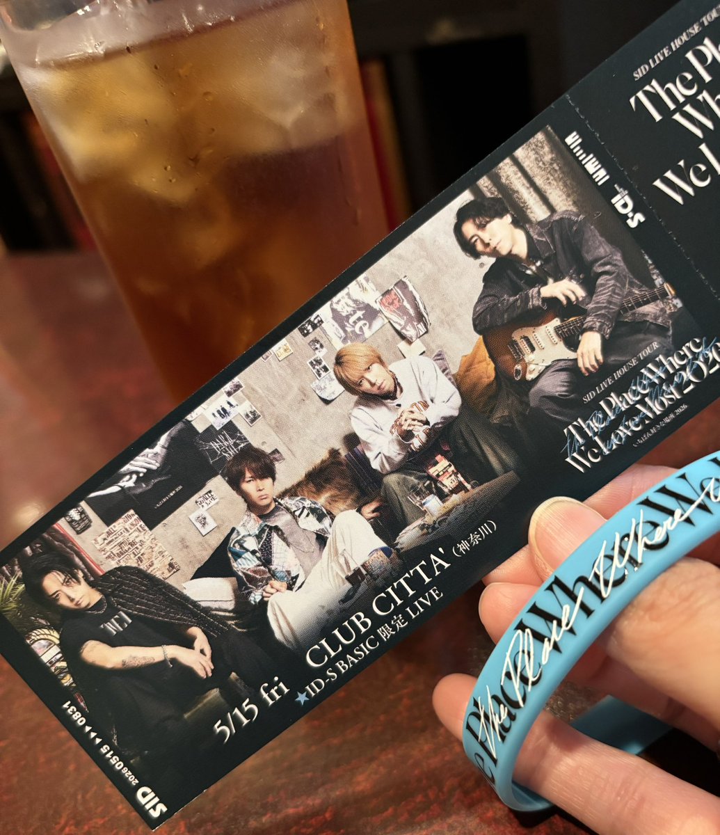 fish_star75's tweet photo. SID LIVE HOUSE TOUR
 「いちばん好きな場所 2026」CLUB CITTA’
ありがとうございました！ https://t.co/xL32WUnxYe