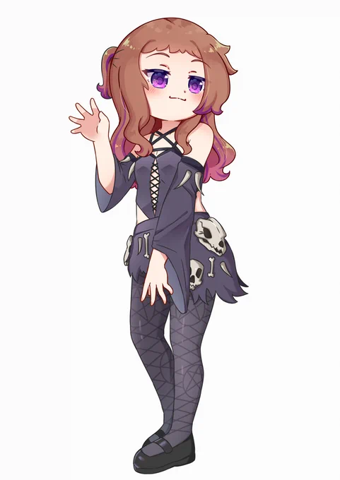 What a lovely smug OC Commisisoned by (psst, please check out their work, they made amazing web comic)
