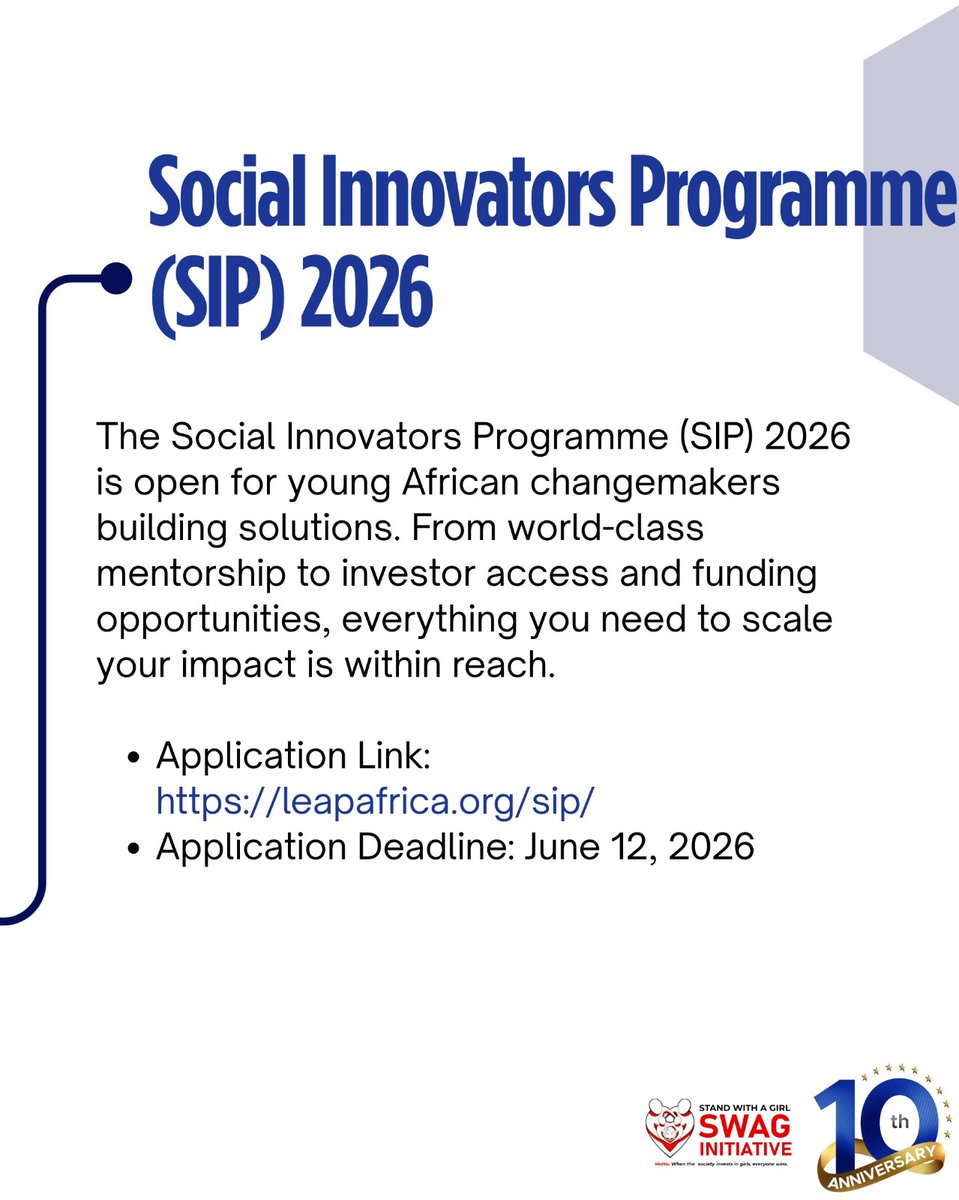 swag_initiative's tweet photo. Stop scrolling!

This could be the one.

Our Opportunity Hub is packed with openings designed to help you grow and take your next bold step.

Apply, share, and put yourself out there. Your next opportunity might just start today.

#SWAGInitiative #OpportunityHub #SWAG #SWAGi https://t.co/ATFuvLO5GG