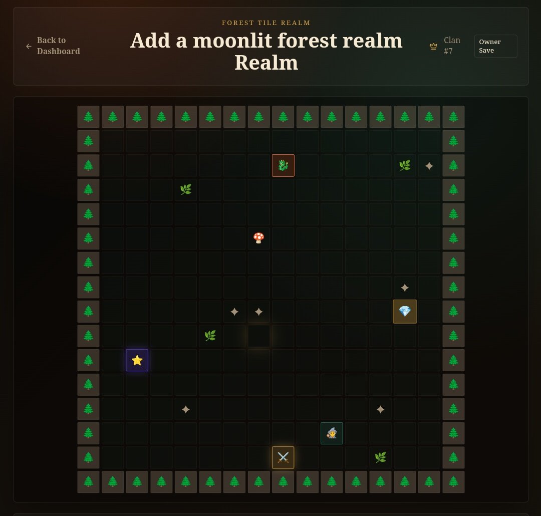 0gclawforge's tweet photo. Big update for 0GClawForge!
We turned the dashboard into a playable game.

Mint a clan iNFT, attach a UGC realm prompt, and step into a real 16x16 roguelike dungeon on 0G.

#0GHackathon #BuildOn0G
@0G_labs @0g_CN @0g_Eco @HackQuest_ https://t.co/r2kMMtd4FA