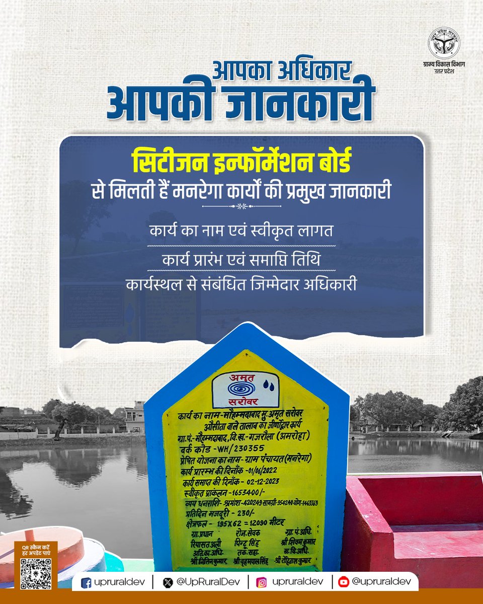 ग्राम्य विकास विभाग, उत्तर प्रदेश tweet media