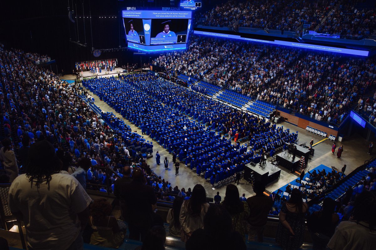 kentuckyalumni's tweet photo. Over 5,100 Wildcats joined the UK Alumni family last weekend! We think they’ll fit right in 📷
A full gallery from the commencement ceremonies is available at https://t.co/bYMBMLmqGN. https://t.co/pWl6AxB42t