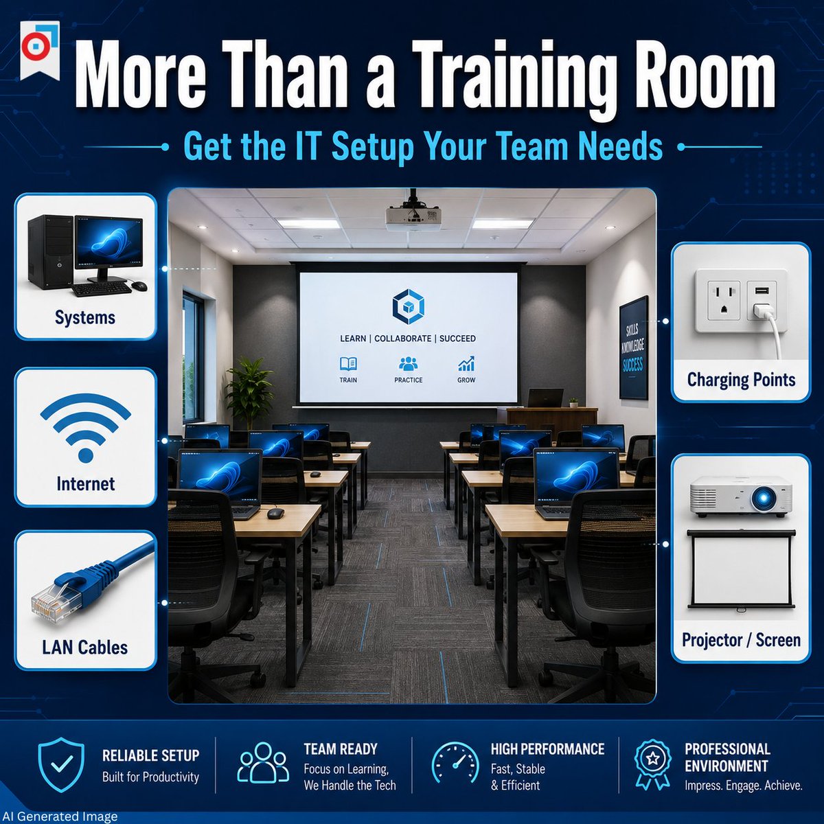 OfficingNow's tweet photo. Need an IT training venue for your team?

From systems and internet to LAN support and charging points, OfficingNow helps businesses find training-ready venues across India.

Explore now:
https://t.co/BacokKobjq

#OfficingNow #ITTraining #TrainingVenues #WorkspaceSolutions https://t.co/R5eASZDYUq