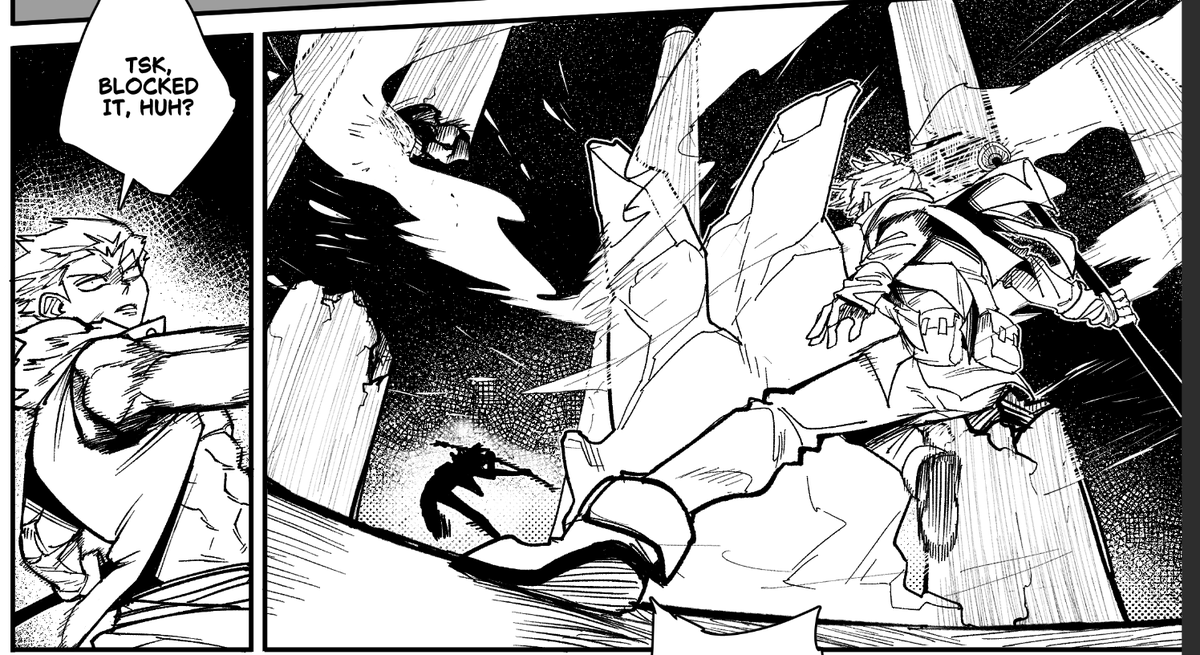 hwarangutan's tweet photo. mangaplus contest wip https://t.co/M34PUJ4Z3m