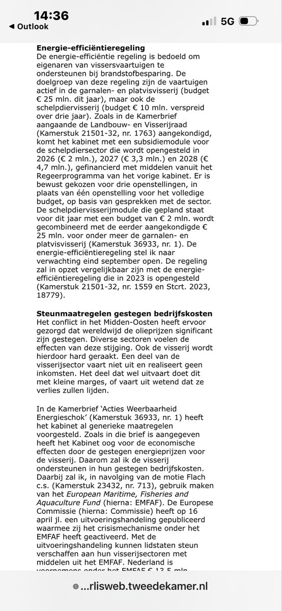 ajflach's tweet photo. 1/2
Goed nieuws!
Brief van @stasLVVN is binnen met duidelijkheid aan vissers over steun bij hoge brandstofkosten en energiebesparingssubsidie. 

Blij met deze invulling van de onze motie Flach cs. Complimenten aan stas Erkens en de sector die hier samen hard aan gewerkt hebben. https://t.co/9hZ3T7MtQr