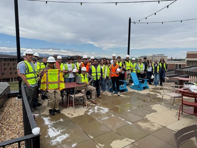 MantisInnov's tweet photo. Last week, Alison Rice partnered with Professor Holt’s class at @danielsatdu to walk through the fundamentals of roofing systems, then brought those concepts to life with a rooftop tour and a real-world application. What a great opportunity!

#MantisInnovation #UniversityofDenver https://t.co/7FPE4lXZRs