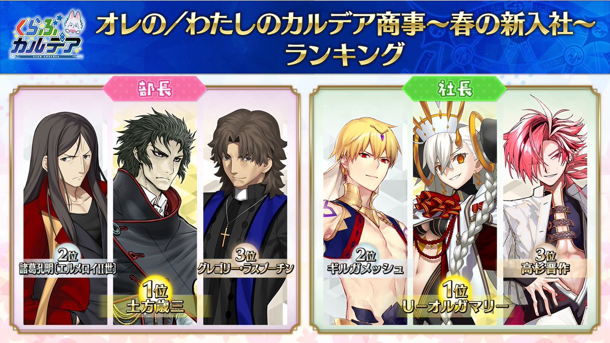 【FGO公式】くらぶカルデア tweet media