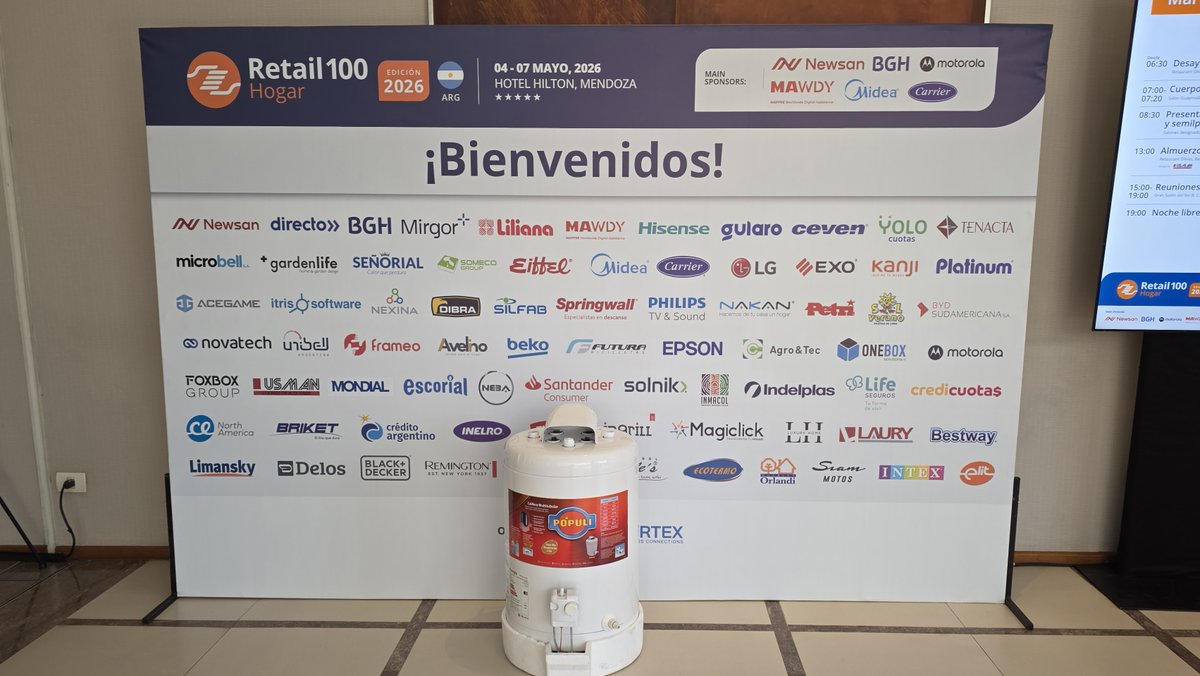 ecotermo's tweet photo. La participación en Retail 100 Hogar permitió a Ecotermo consolidar su relación con los principales directivos y dueños de cadenas de retail de todo el país. En un entorno de camaradería, la empresa cerro su paso por el evento con un balance altamente positivo. https://t.co/qI1rZxjAfn