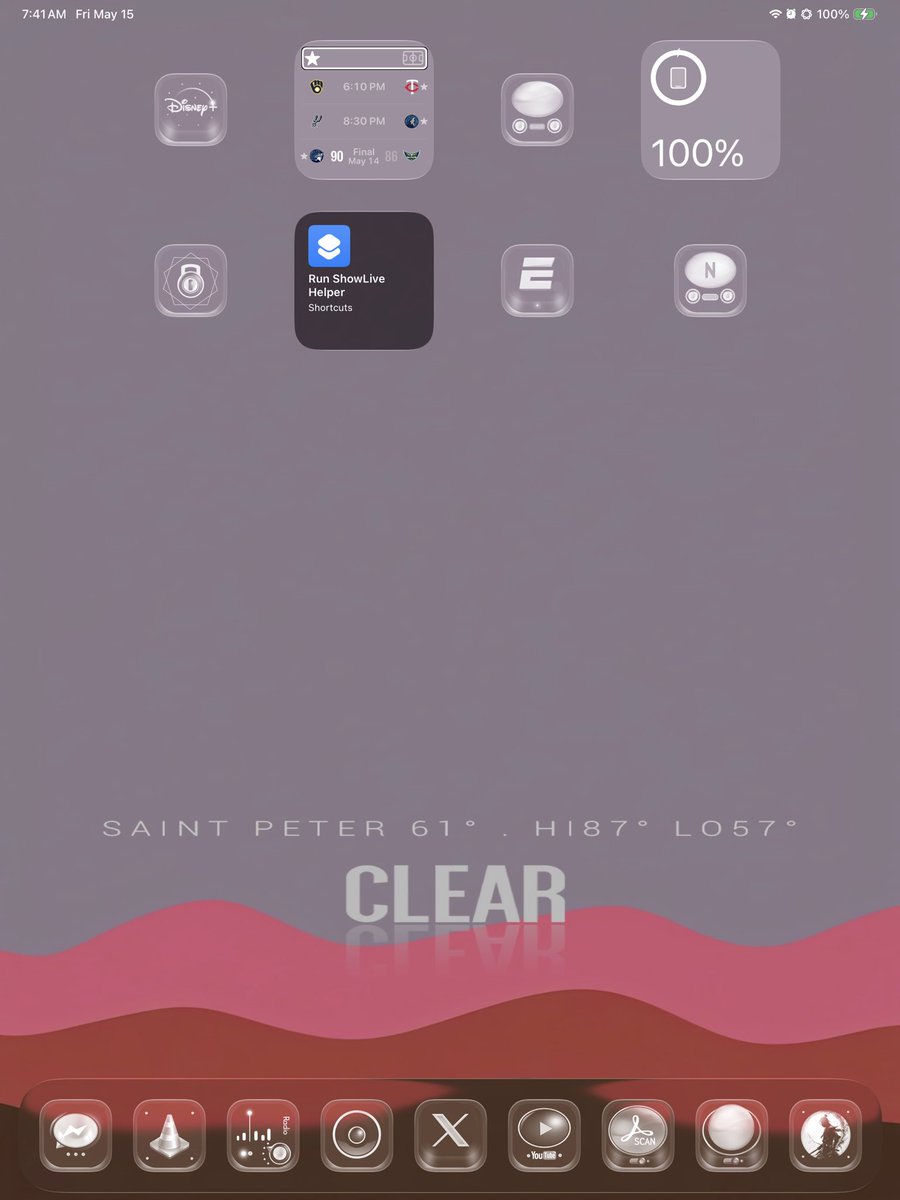 austynjohnson26's tweet photo. Zen setup ✨🌧️
#ShowLive by @seankly
Themes by @daddykool666 and @Zooropalg
Walls by @AIFinity76
Icons are Blue Top4z by @MyLoveJewels
Widgets by @apple @shazam @WaterMinder_app @darknoiseapp and Lokman Salikoon.
Hope it brings some calm ✨🌧️ https://t.co/Nuc2kDhVEM