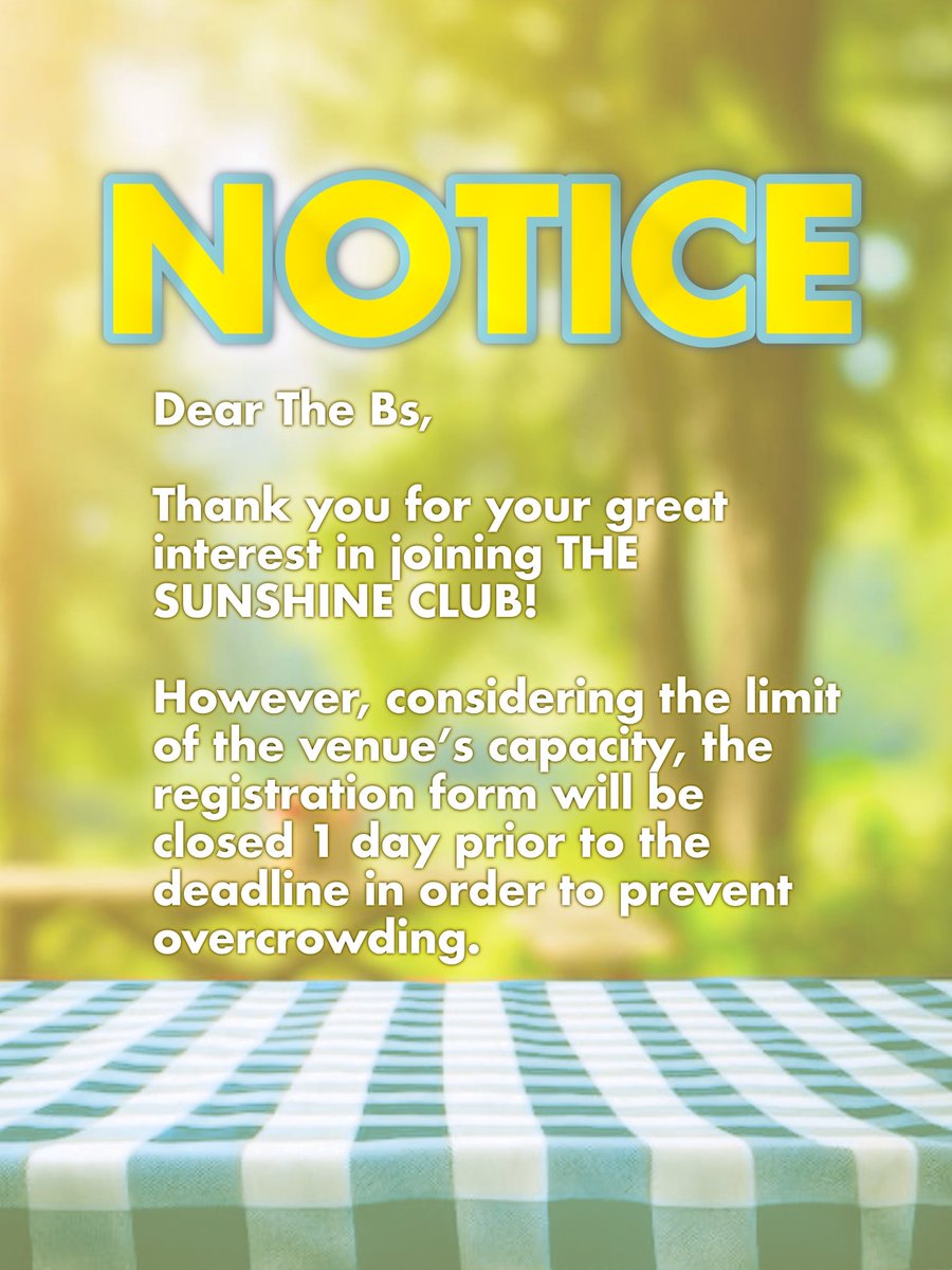 SUNSHINE CLUB 🌻 tweet media