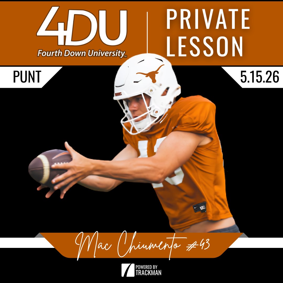 4th Down University™️ tweet media