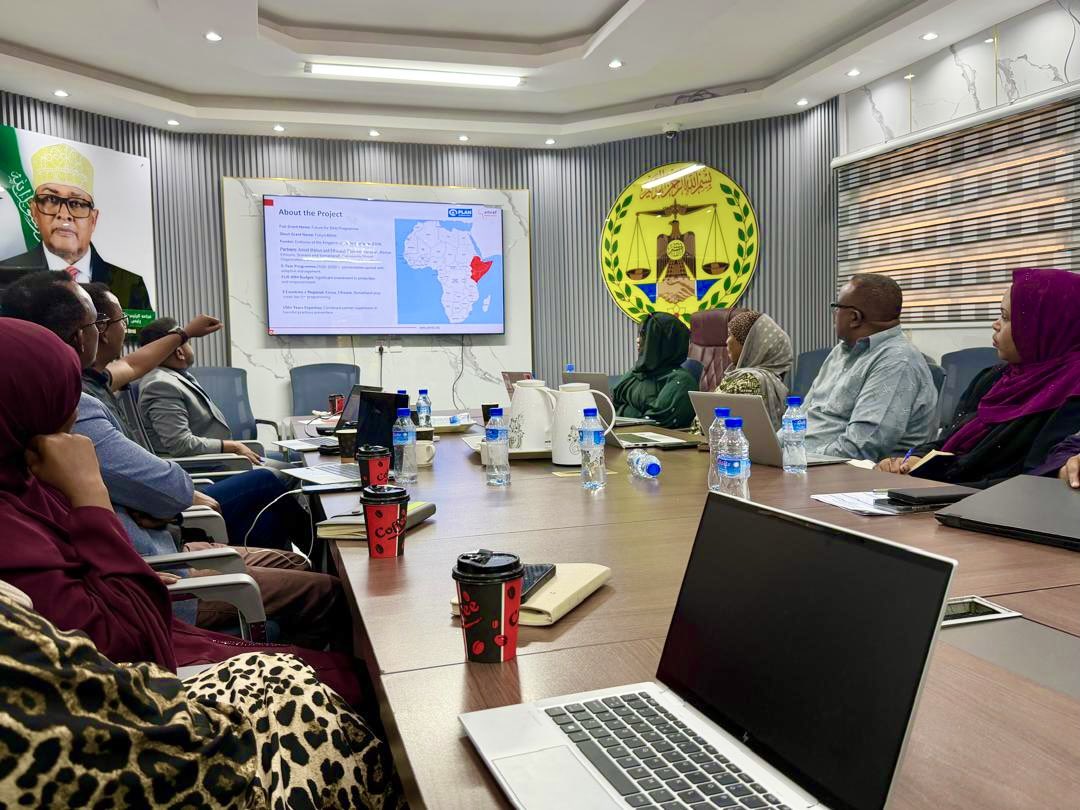 UbahAnd's tweet photo. UBAH Inspire Initiative Organization and #Future4Binti partners,led by Plan International,met with the Ministry of Labor,Employment &amp; Social Affairs to share project information and strengthen collaboration.Funded by the Government of the Netherlands through Amref Health Africa. https://t.co/qGoc0jOE9H