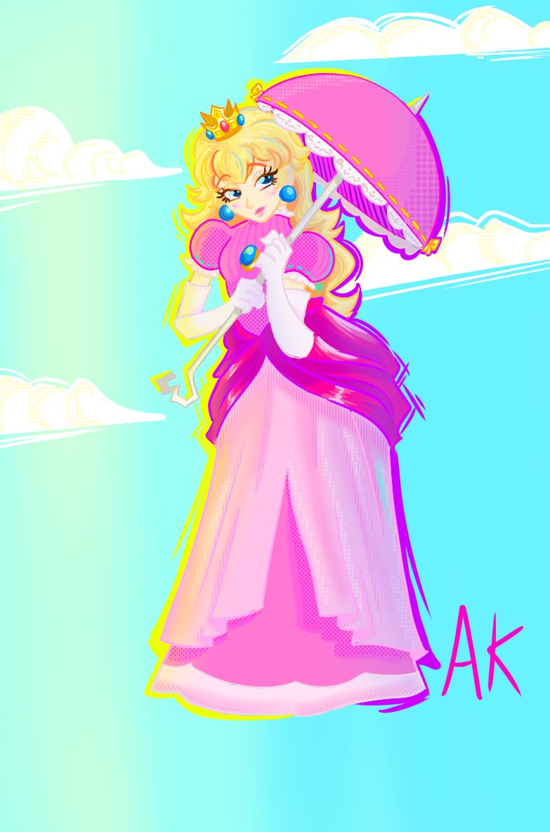 AlexK4389's tweet photo. Drew peach bc I love her #peachfanart https://t.co/SqqIMbUCQa