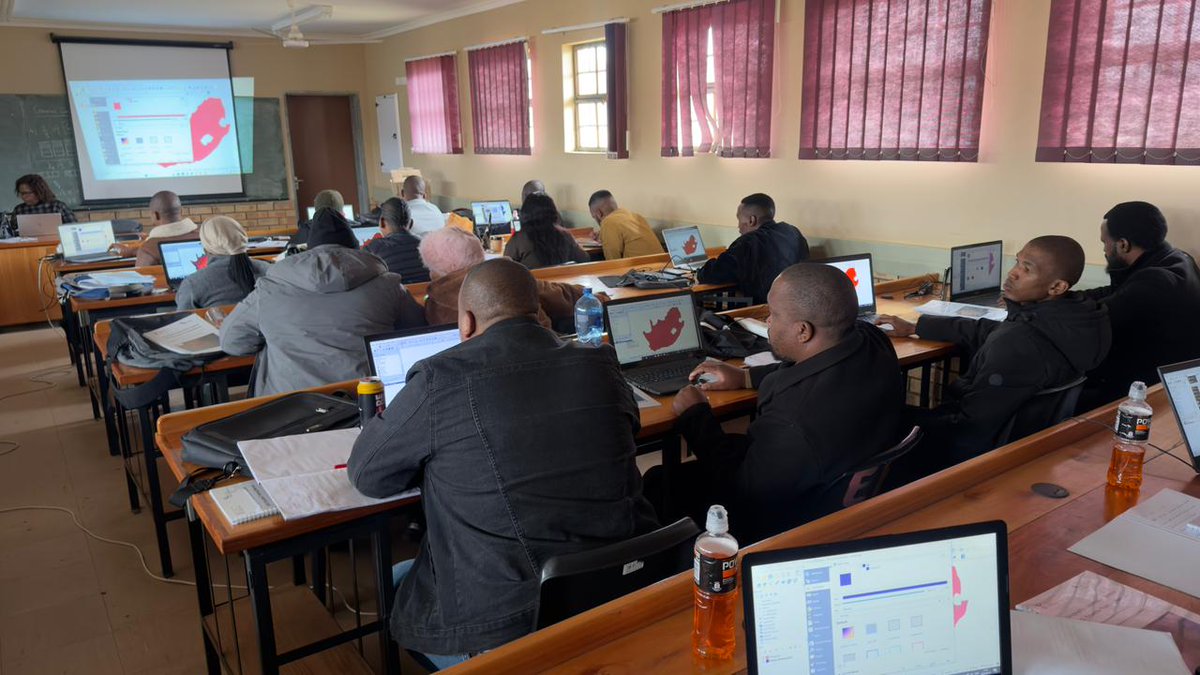 Saeonews's tweet photo. The Science Engagement team facilitated GIS educator workshops from 12–15 May 2026 in Ixopo and Umzimkhulu under the Harry Gwala District, KwaZulu-Natal. The workshops aimed to enhance educators’ skills in spatial analysis, data visualization, and mapping techniques. @dstigovza @NRF_News @DBE_SA
