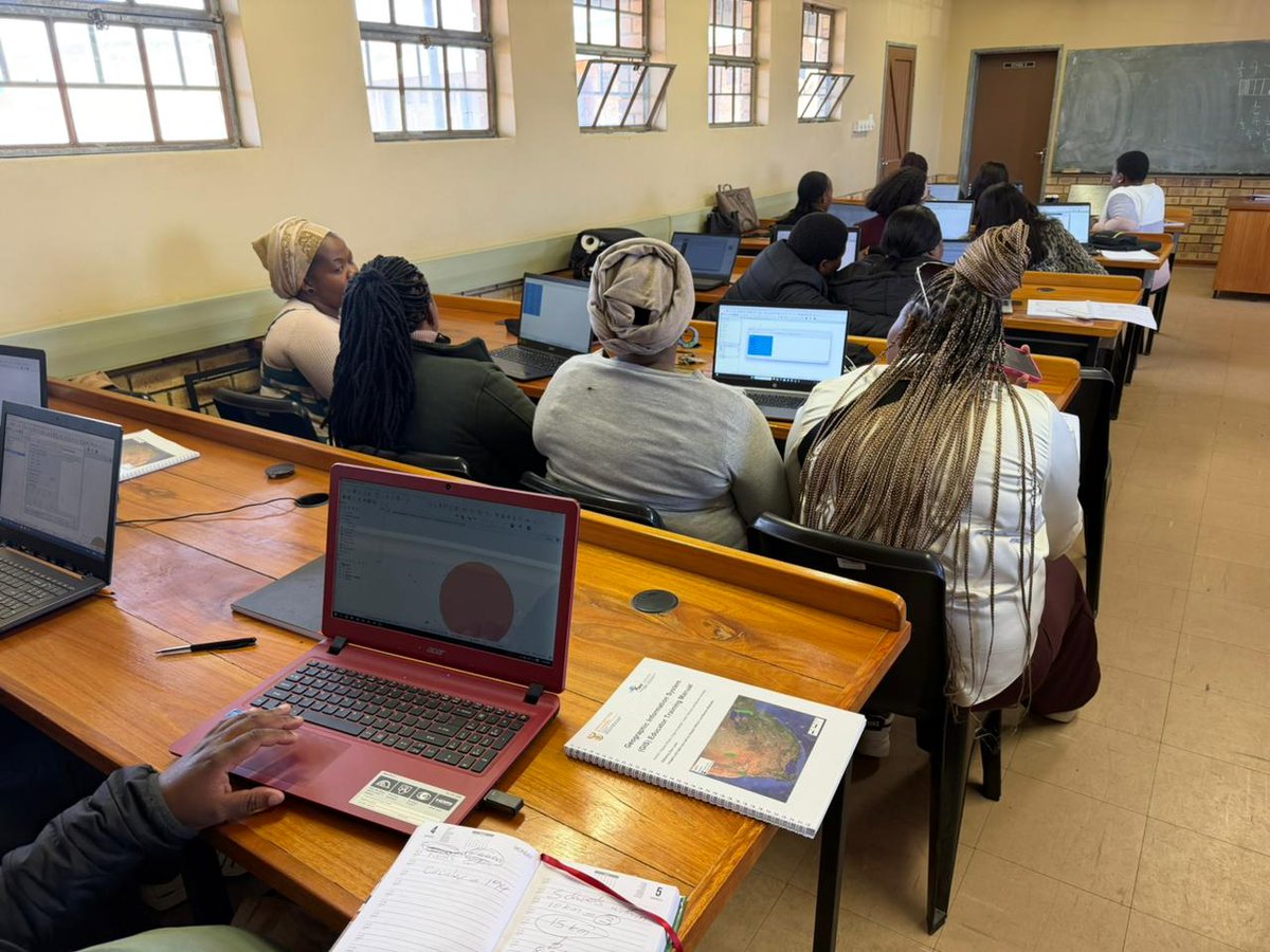 Saeonews's tweet photo. The Science Engagement team facilitated GIS educator workshops from 12–15 May 2026 in Ixopo and Umzimkhulu under the Harry Gwala District, KwaZulu-Natal. The workshops aimed to enhance educators’ skills in spatial analysis, data visualization, and mapping techniques. @dstigovza @NRF_News @DBE_SA