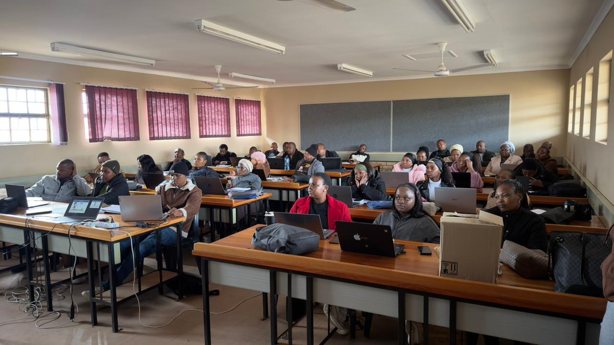 Saeonews's tweet photo. The Science Engagement team facilitated GIS educator workshops from 12–15 May 2026 in Ixopo and Umzimkhulu under the Harry Gwala District, KwaZulu-Natal. The workshops aimed to enhance educators’ skills in spatial analysis, data visualization, and mapping techniques. @dstigovza @NRF_News @DBE_SA