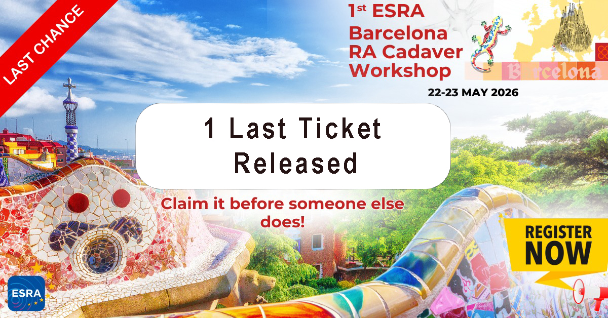 ESRA | European Society of Regional Anaesthesia tweet media