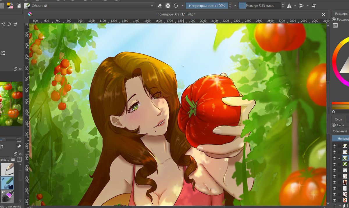 IHazyko's tweet photo. oh, these sweet tomatoes🍅 https://t.co/OGyU3Fx8iB