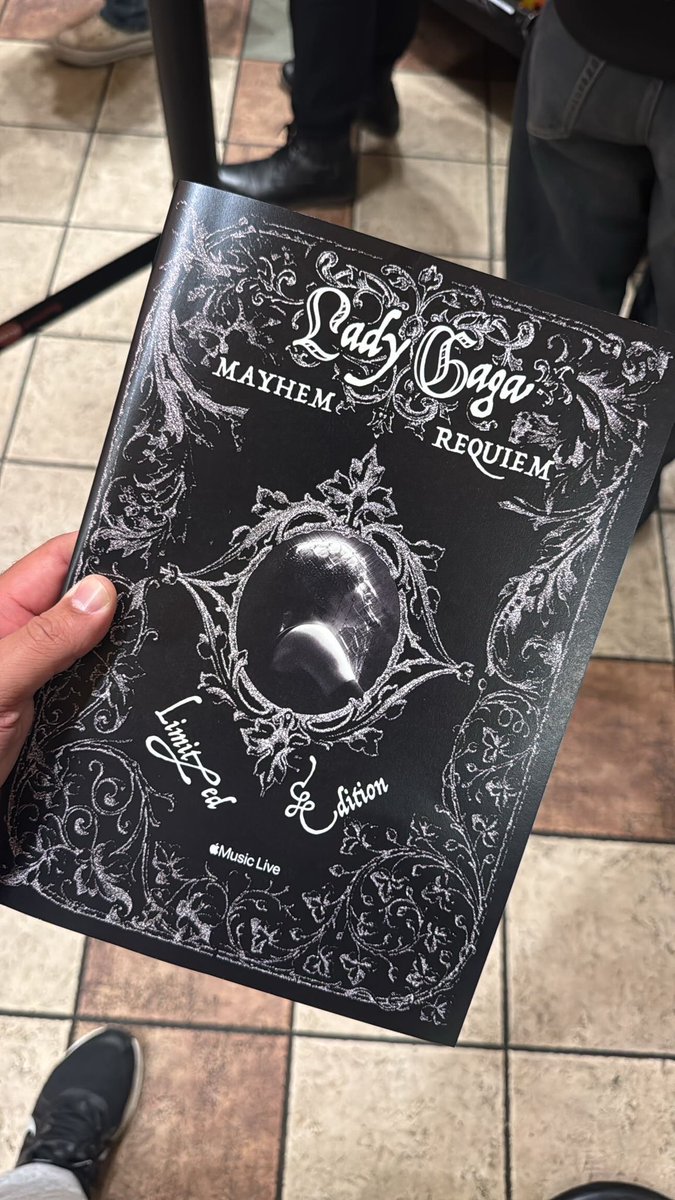 belovedbrian's tweet photo. watching Mayhem: Requiem in a theater full of little monsters was so fun! i am so appreciative of my fav for throwing a free event with freebies to take home! i love you, Gaga!!! 🫶🏽🫶🏽🫶🏽🫶🏽 https://t.co/mZOJFlC0JK