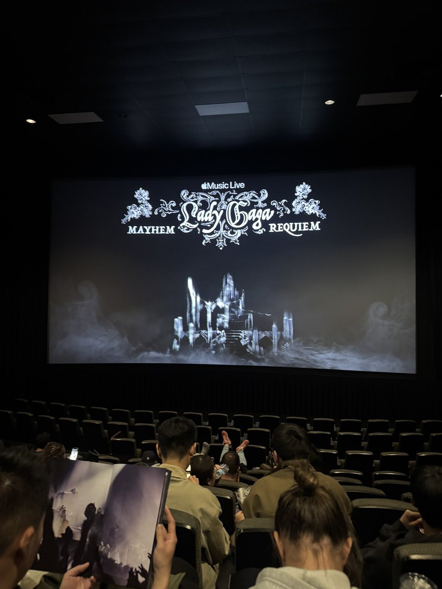 belovedbrian's tweet photo. watching Mayhem: Requiem in a theater full of little monsters was so fun! i am so appreciative of my fav for throwing a free event with freebies to take home! i love you, Gaga!!! 🫶🏽🫶🏽🫶🏽🫶🏽 https://t.co/mZOJFlC0JK