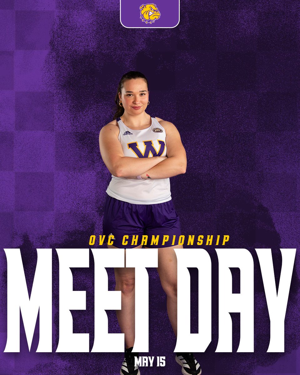 WIUXCTF's tweet photo. Day two of OVCs! 
 
🆚OVC Outdoor Championship 
⏰9:00am
📍Little Rock, Ar
🏟️Coleman Sports &amp; Recreation Complex
📊 https://t.co/9muau57zPf https://t.co/sNGwtycvxI