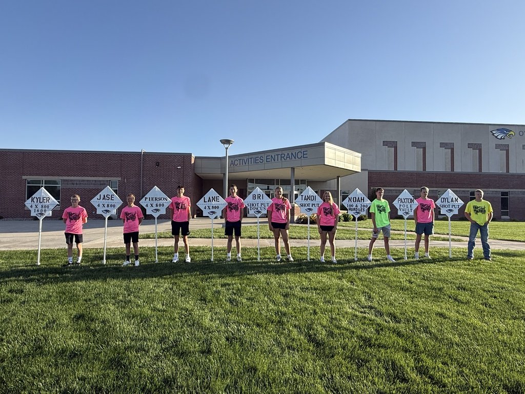 ONeillEagles's tweet photo. Good Luck to these JH Track Athletes traveling to compete at the JH State Championship Meet in Gothenburg tomorrow!

We are proud of your hard work, dedication, and accomplishments this season. Thank you to all the parents and coaches!

Go Eagles! 🦅 https://t.co/JNX6ZZCbiY