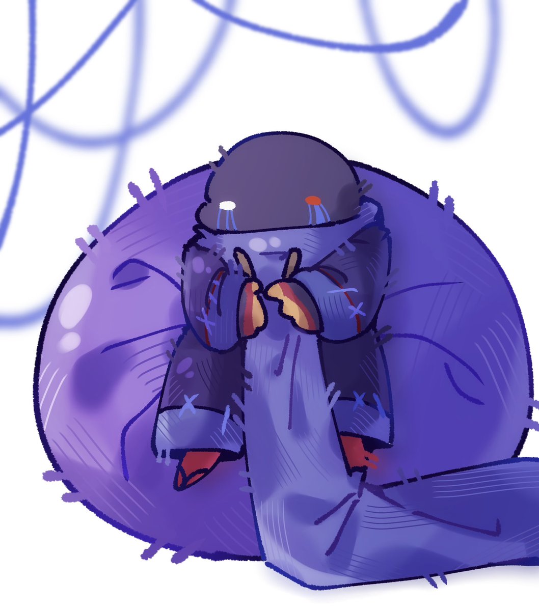 doumy_wish's tweet photo. Ink: "Error, the scarf you knitted seems a bit too long."
#errink #error #ink #inksans #errorsans https://t.co/ei8nij70Tv