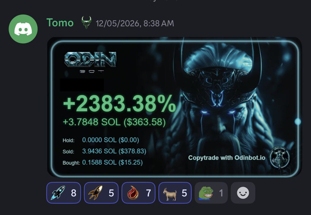 OdinBot.io - Fastest Solana Copy Trading Bot tweet media