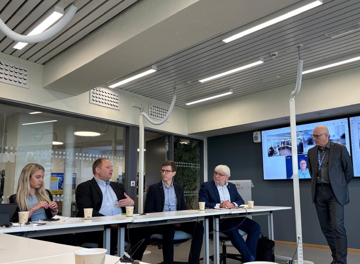 CzechEmbassyNO's tweet photo. Czech cyber security experts from @NUKIB_CZ, @cesnet_cz, @vutvbrne and @RaiffeisenCZ work on strengthening Czech–Norwegian cooperation in cybersecurity, research and innovation.

During a three-day mission, they met with partners across state, academia and industry, including @FFI_research, NSM and Datatilsynet, to discuss joint research, critical infrastructure protection and further strategic collaboration. Discussions focused on AI, post-quantum cryptography, research cooperation and Cyber-arenas. The mission also highlighted strong links between research and business through meetings with companies Aiba and Mobai.

Doors are widely open for further 🇨🇿🇳🇴 cooperation in cybersecurity, research and innovation. 

#Czechia #Norway #WeAreNATO
#CyberSecurity #TechDiplomacy