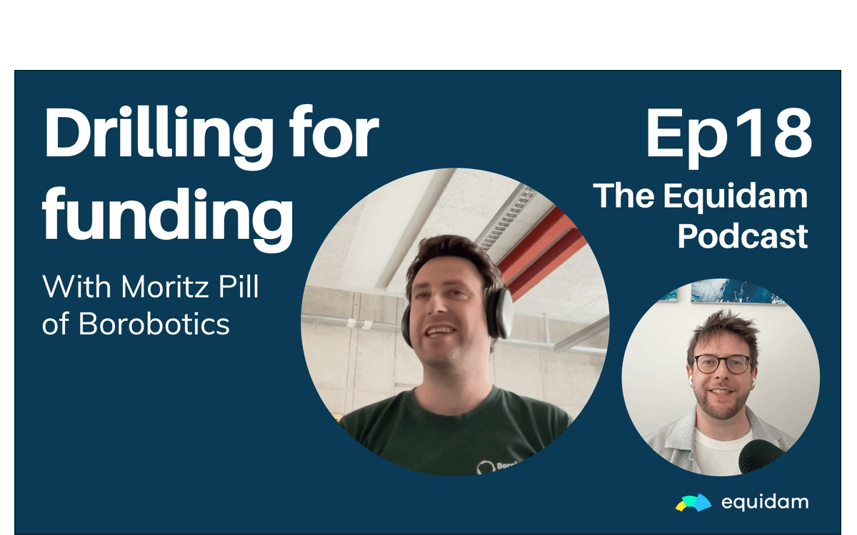 equidam's tweet photo. New episode: Drilling for Funding with Moritz Pill of Borobotics.

Hardware fundraising in Europe — angels, drilling-industry strategics, Swiss public funding (InnoSuisse, Venture Kick), specialist VCs, and the €600K gap nobody wants to fill.

🎧 https://t.co/Bd2iJyzN2r