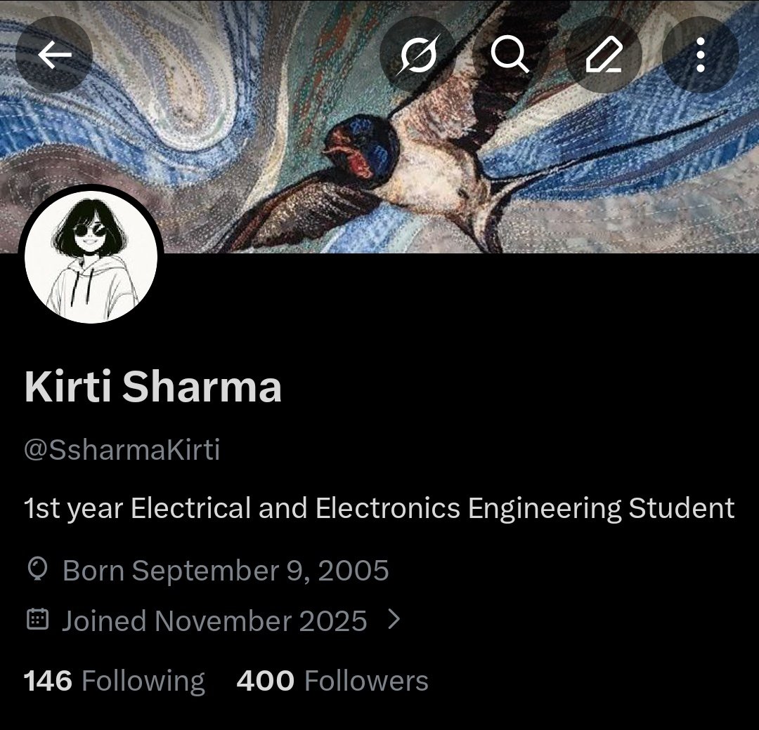 Kirti Sharma tweet media