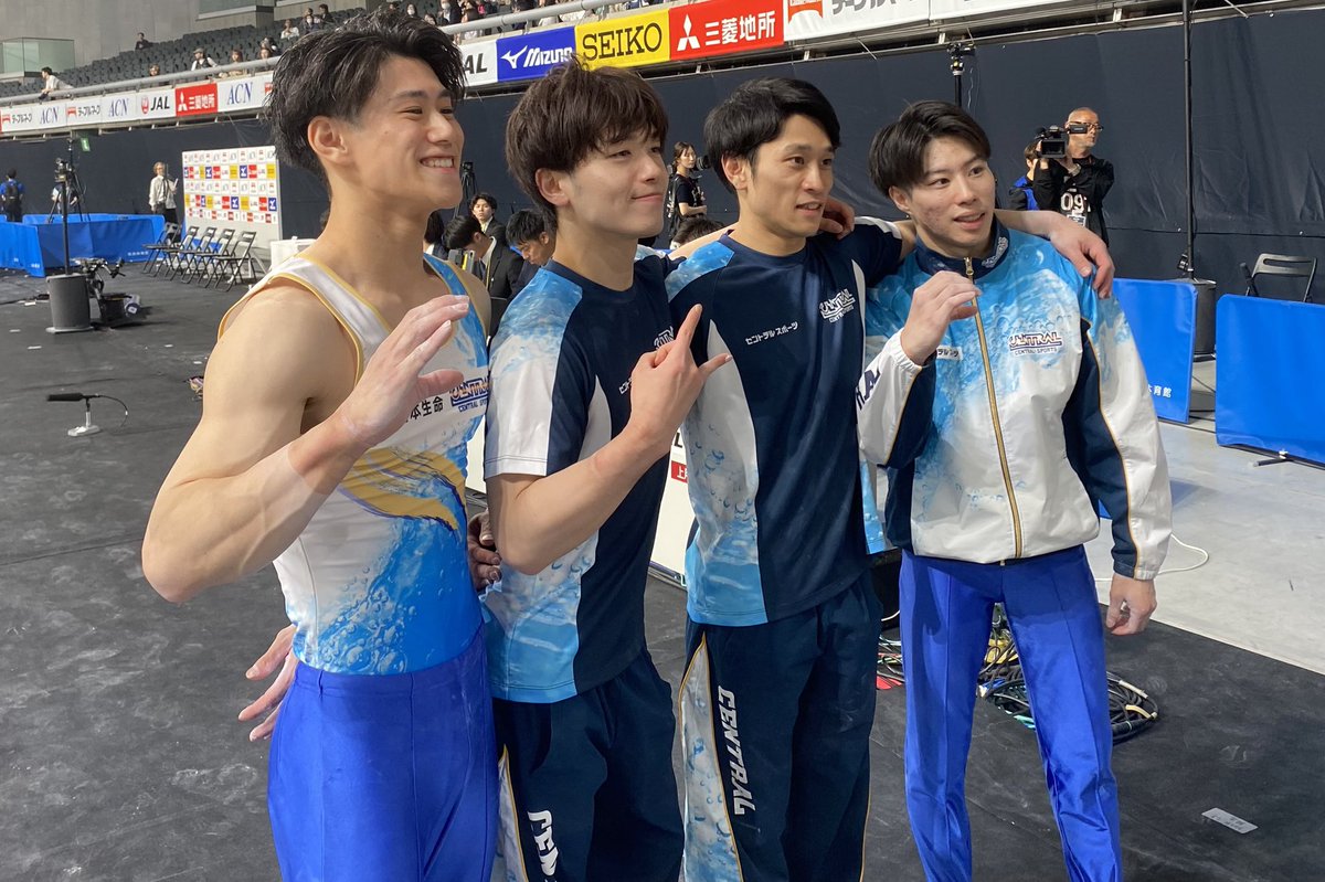 maefu199's tweet photo. 1日目お疲れ様でした！
2日目も頑張ろう💪

#第65回NHK杯体操
#goteamcentral https://t.co/TF5pvg9qF4
