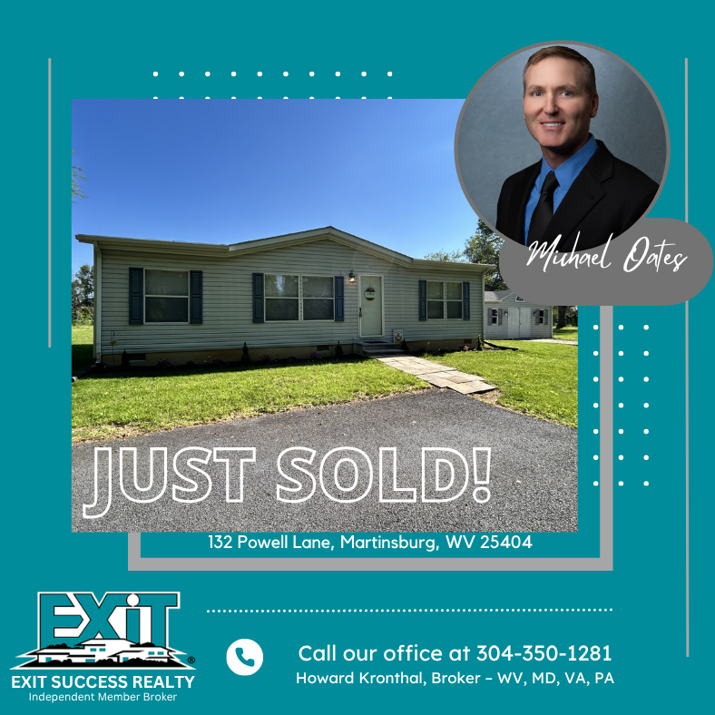 EXITSuccessWV's tweet photo. ✨ JUST SOLD! ✨

132 Powell Lane, Martinsburg, WV 25404

Call EXIT Success Realty at 304-350-1281 for all your real estate needs.

#realestate #luxuryhomes #SOLD #SellYourHome #SoldIT #UnderContract https://t.co/dSTaCjFdLH