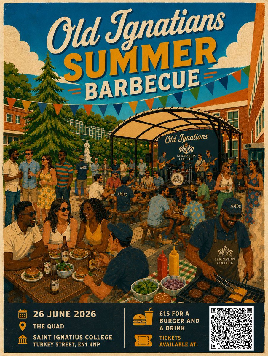 St_Ignatius's tweet photo. We’re looking forward to welcoming Old Ignatians back this June for our OI Barbecue- and tickets are already selling fast!

👉 Don’t miss out- grab your tickets now! https://t.co/PiTTFnc1P2 

#AMDG #OldIgnatians https://t.co/qMyS157Woo