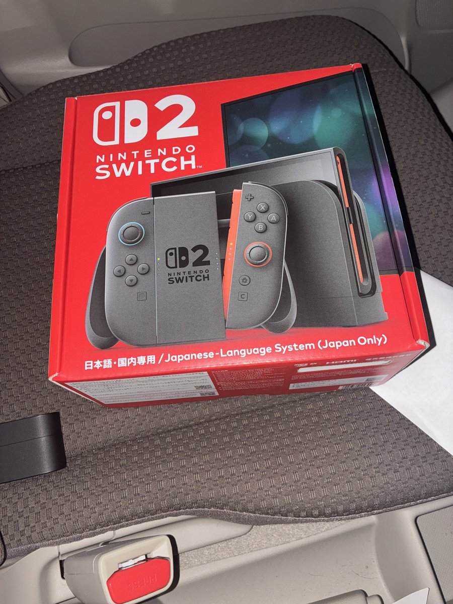 yakitorisv's tweet photo. Switch2値上げ前に買ってきた https://t.co/ha3QRgZ8en
