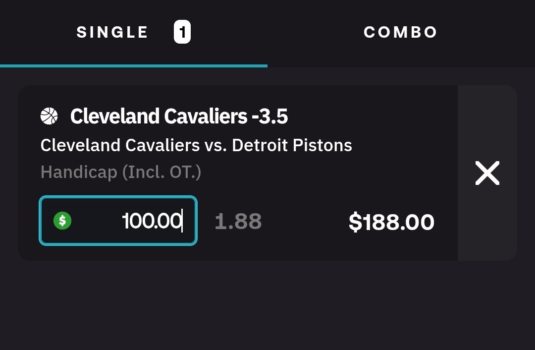 _Ecolando_'s tweet photo. I asked grok for a high conviction sports bet the past 3 days (1 per day).

3 days. 3 wins.

Let's see if we hit a 4 day streak. Loving the sports book on @yeet 

🏀 Cavs -3.5 🏀 https://t.co/qstiyL95UX