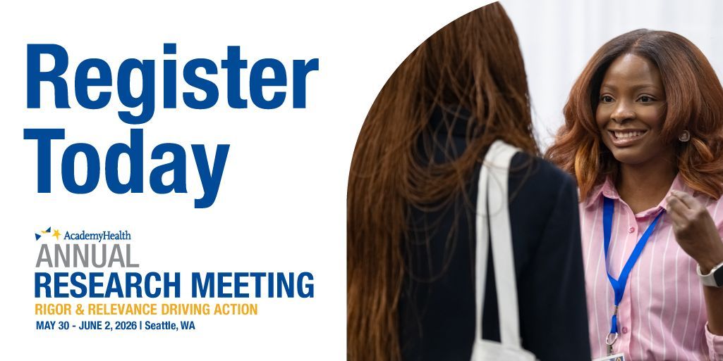 AcademyHealth's tweet photo. Over 2,000 people are headed to Seattle for #ARM26, and there are just two weeks to go. 

Join researchers, policymakers, and innovators tackling today’s biggest health challenges. Register now: https://t.co/tRstgHji3P https://t.co/Xk5A8zUGQu