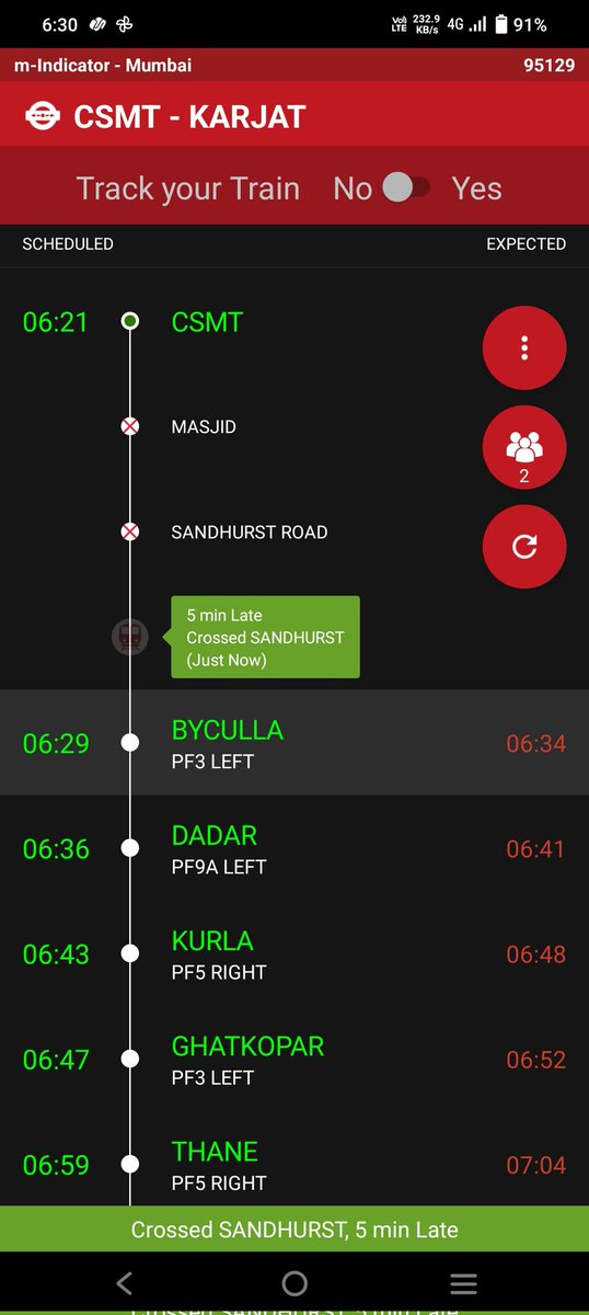 vickyrawat113's tweet photo. See this train late by 5 min due to manmaad express running between https://t.co/vsHOHjOkRu