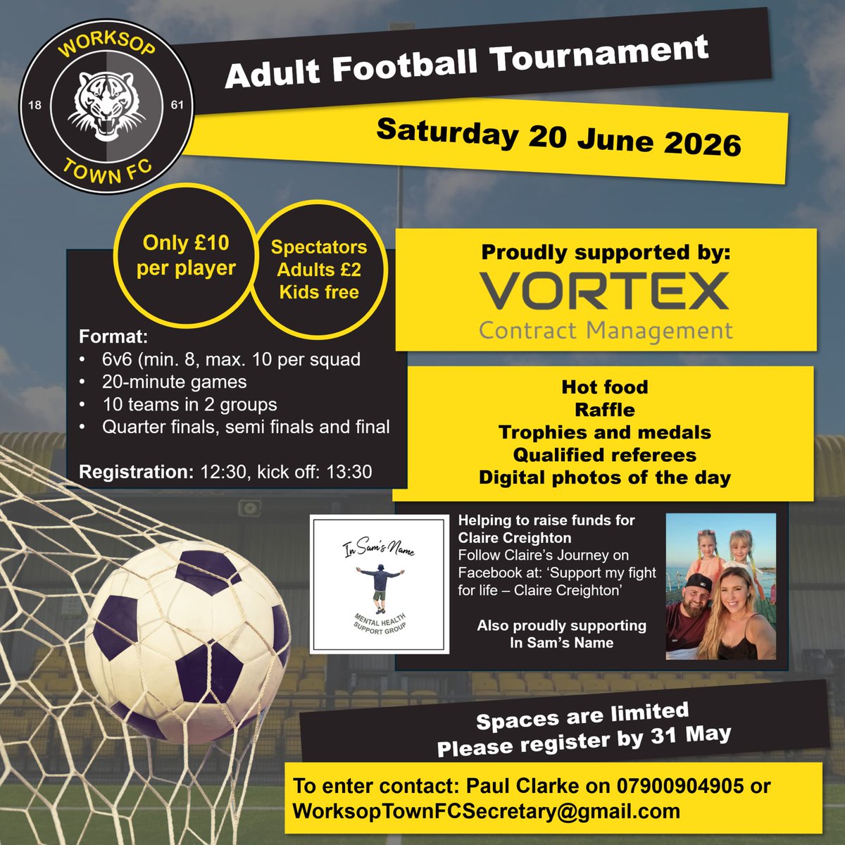Worksop Town FC tweet media